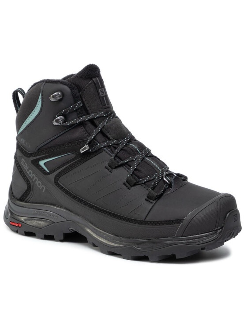 Salomon Women’s X Ultra Mid Winter CS WP Waterproof Hiking Boots Black 8.5